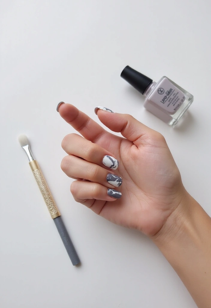 20 Trendy Nail Designs You Can DIY at Home (Wait Until You See #14!) - 7. Marble Effect