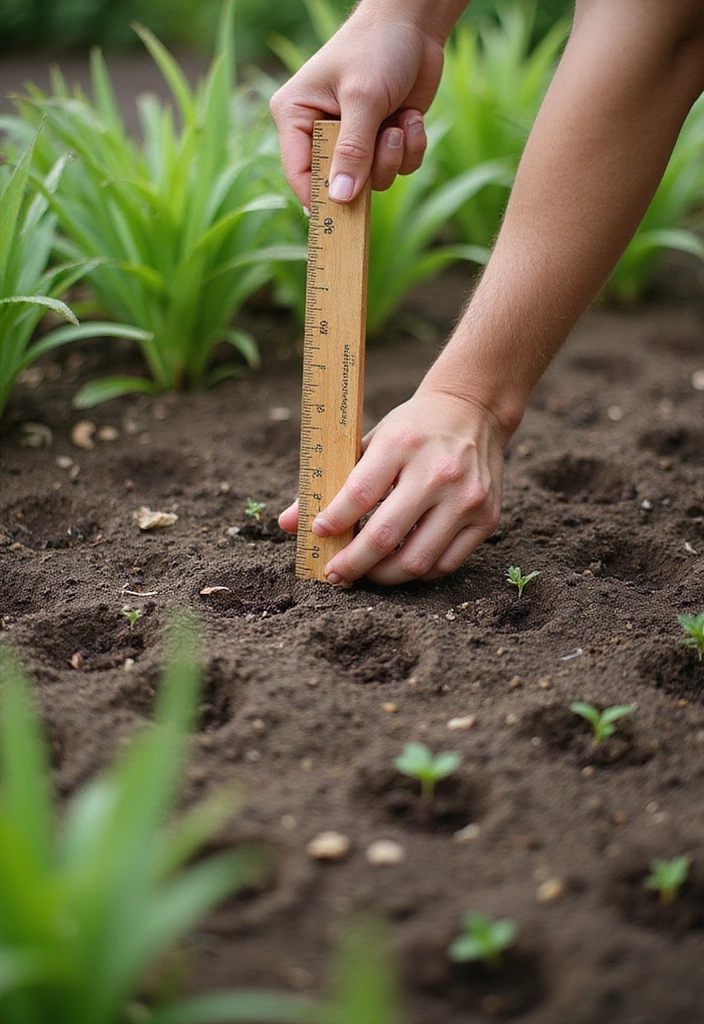 17 Genius Gardening Hacks That Will Change the Way You Grow (Tip #9 Will Blow Your Mind!) - 12. Use a Ruler for Even Seed Spacing