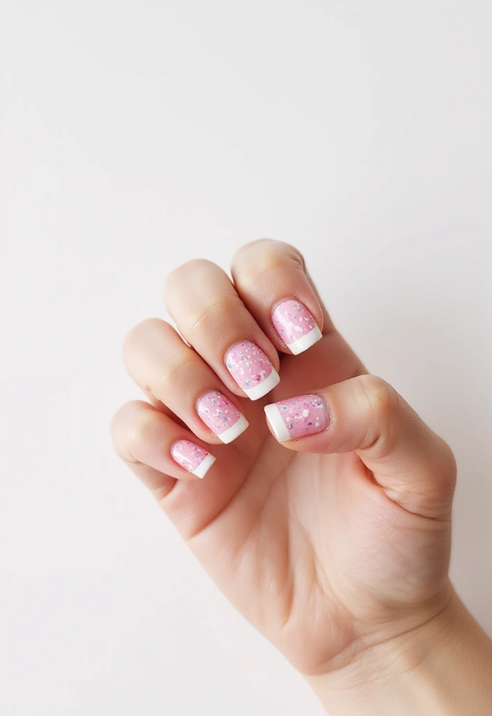 13 Gorgeous French Tip Nail Shapes That Will Complement Your Style Perfectly! - 10. Negative Space French Tips for a Modern Twist