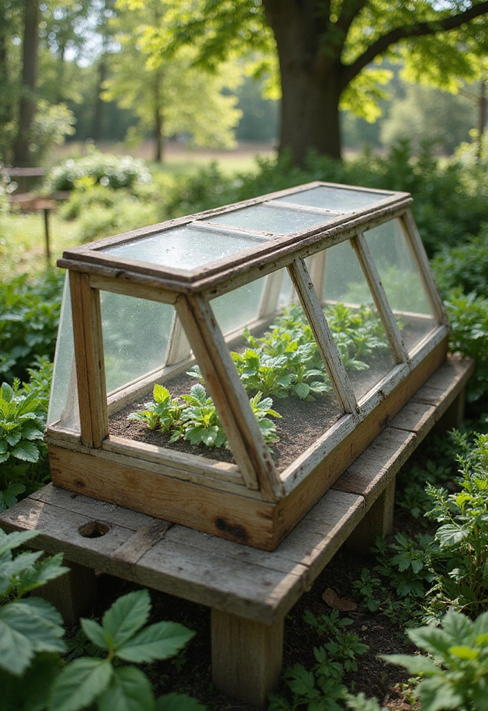 20 Mind-Blowing Vegetable Garden Hacks Every Beginner Should Know (You Won't Believe #15!) - 16. Utilize a Cold Frame for Extended Seasons