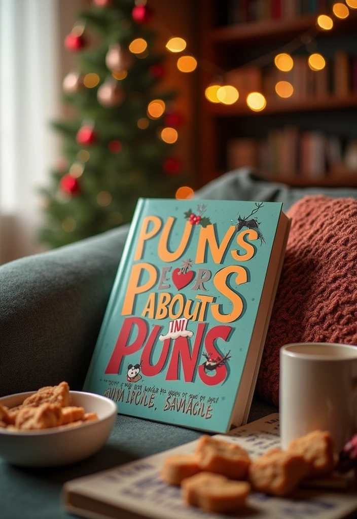 25 Hilariously Unique White Elephant Gifts That'll Steal the Show (You'll Be Laughing at #12!) - 9. Puns About Puns Book