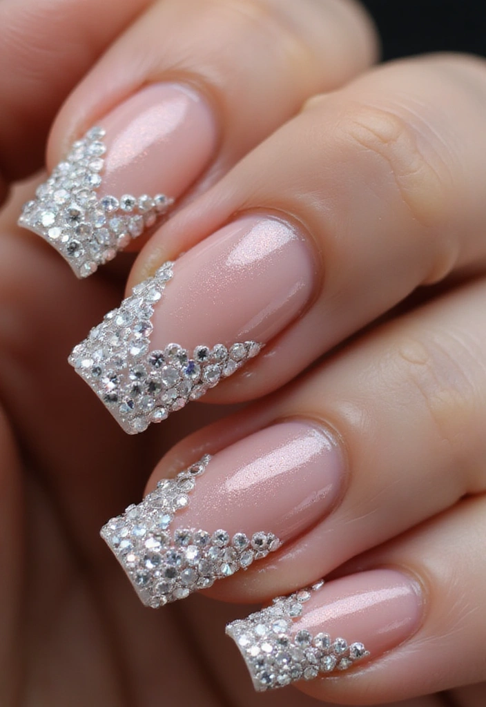18 Creative French Nail Art Techniques You Didn't Know You Needed! - 13. 3D Nail Art French Tips