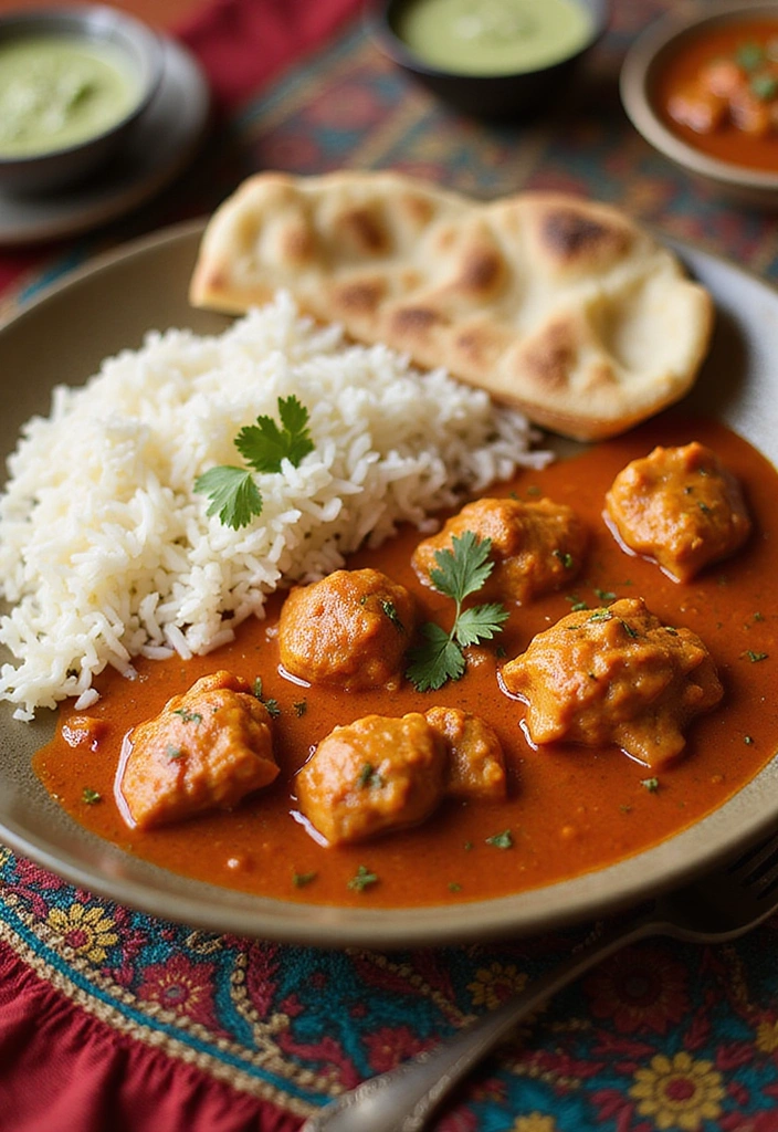 19 Easy International Dishes That Will Take Your Taste Buds on a World Tour! - 5. Indian Butter Chicken