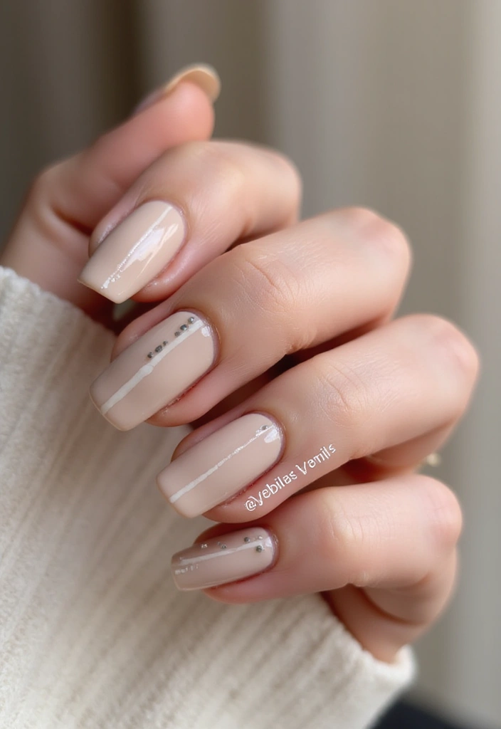 30 Creative Nail Design Inspirations for Summer 2025 (Get Ready to Be Inspired!) - 7. Minimalist Chic