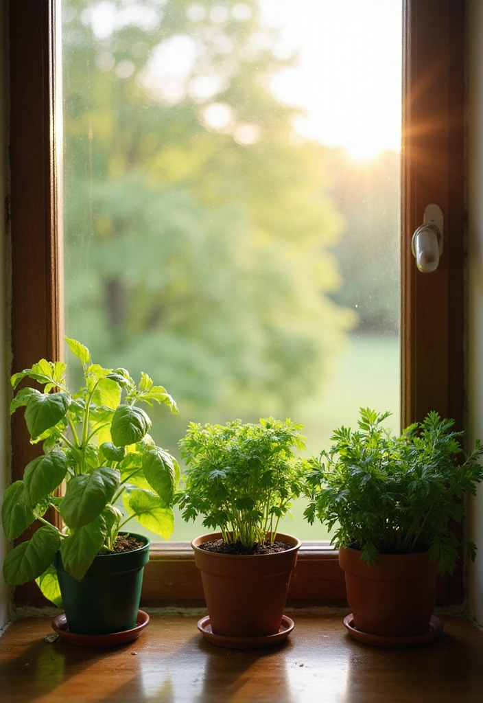 20 Mind-Blowing Vegetable Garden Hacks Every Beginner Should Know (You Won't Believe #15!) - 10. Grow Your Own Herbs Indoors