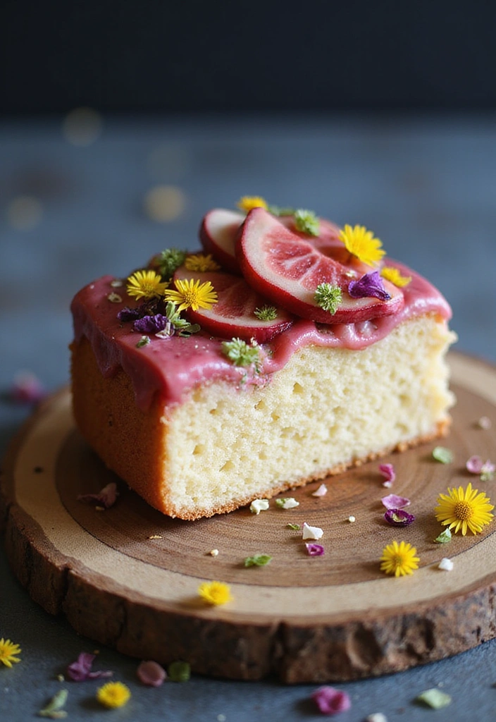 14 Moist Rhubarb Cake Recipes That Are Simply Irresistible (Wait Until You Taste #9!) - 3. Vegan Rhubarb Cake