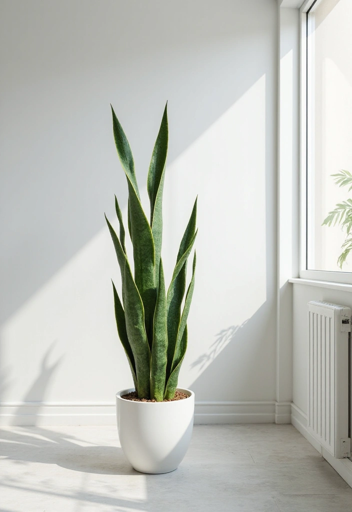 20 Indoor Plants That Will Purify Your Air (You Won't Believe #16 Is So Easy!) - 2. Snake Plant