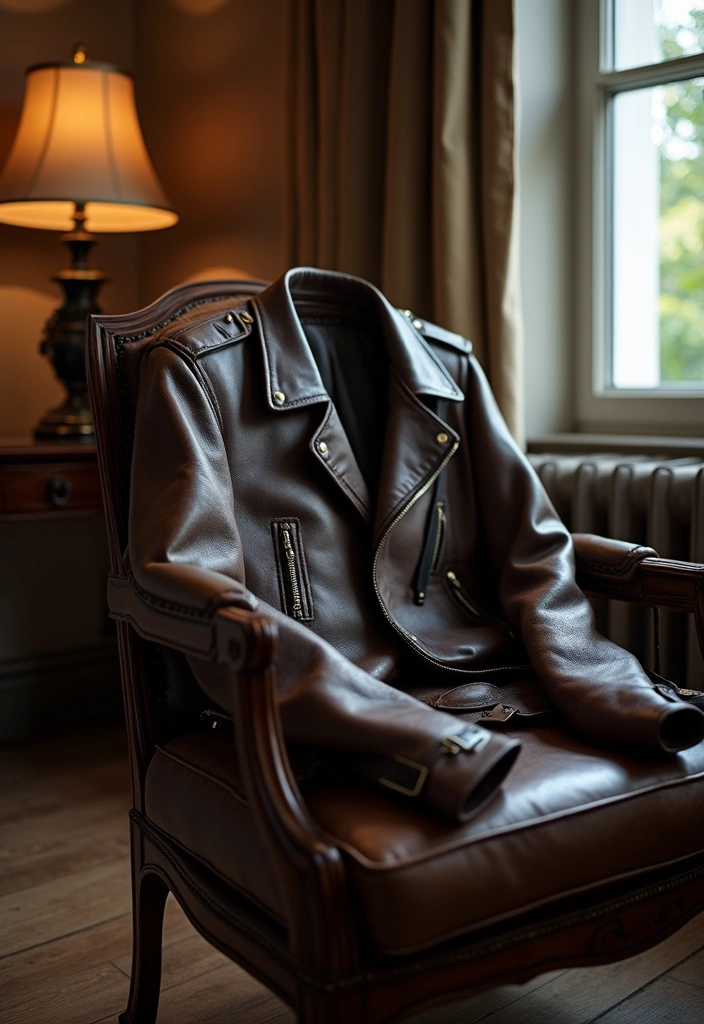 19 Men's Fashion Essentials Every Guy Should Own (You’ll Thank Us for #6!) - 8. Quality Leather Jacket