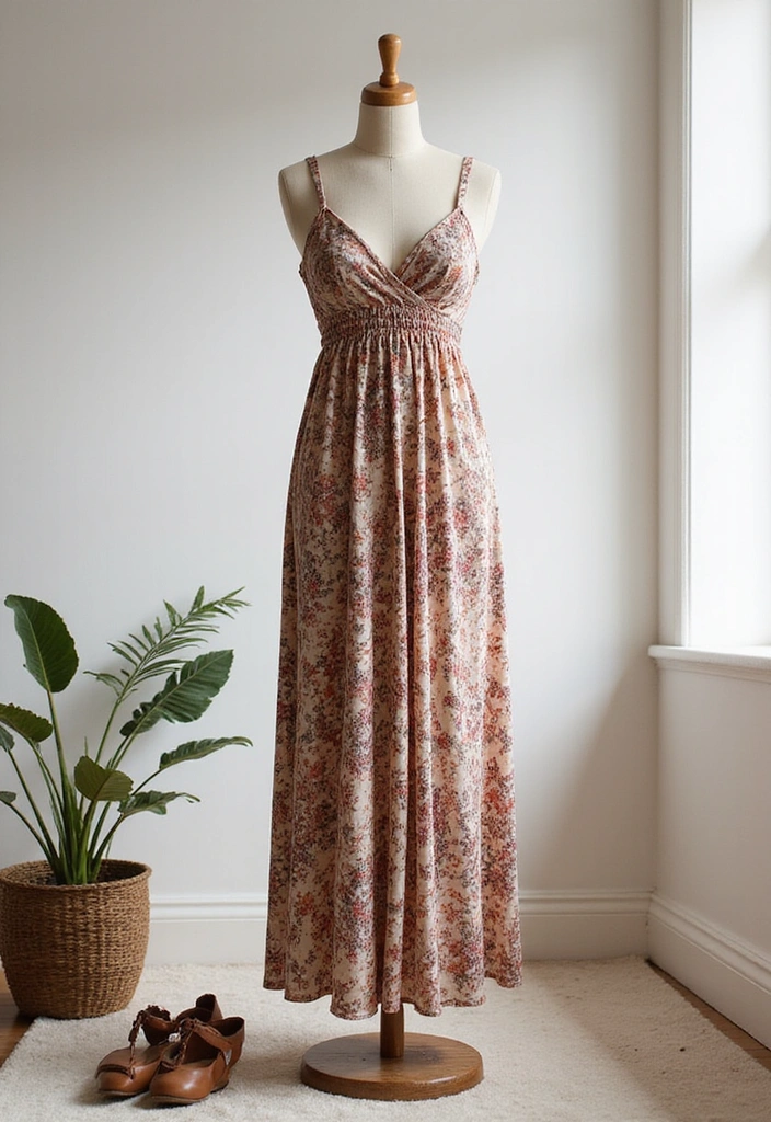 12 Comfy Date Night Outfits That Will Impress Your Partner (#3 Will Steal the Show!) - 11. The Flowy Maxi Dress