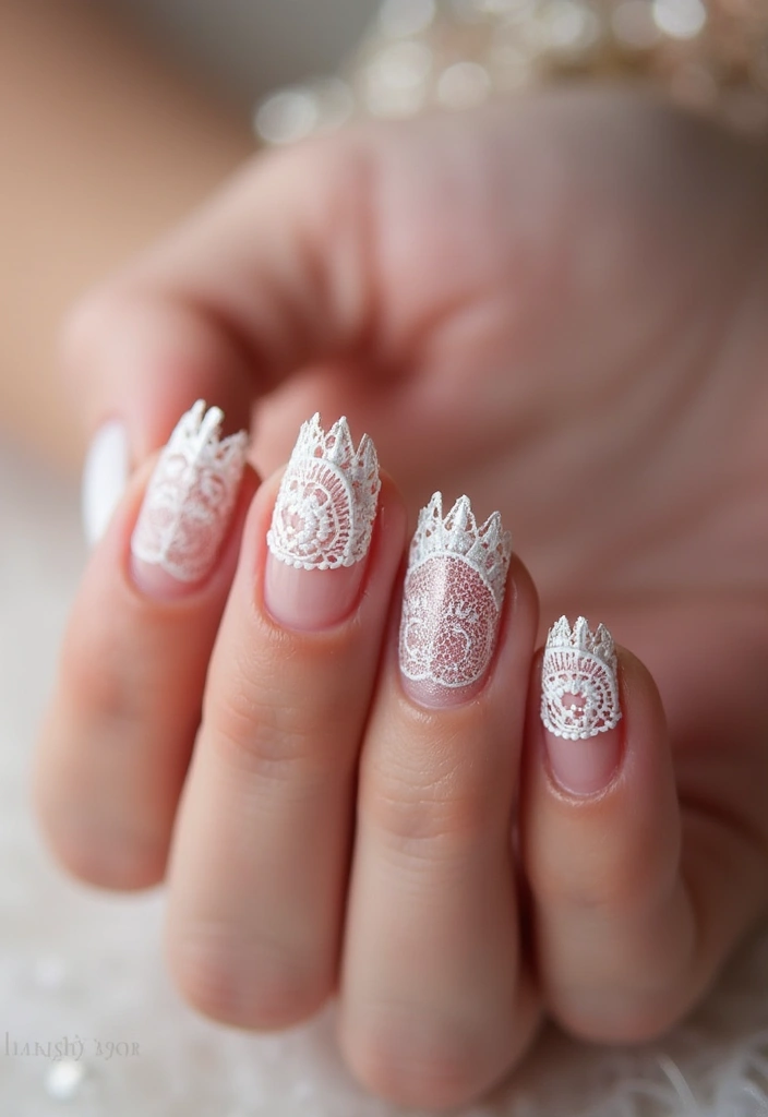 11 Nail Art Techniques to Perfect Your French Nails (You’ll Be a Pro After #5!) - 9. Studded French