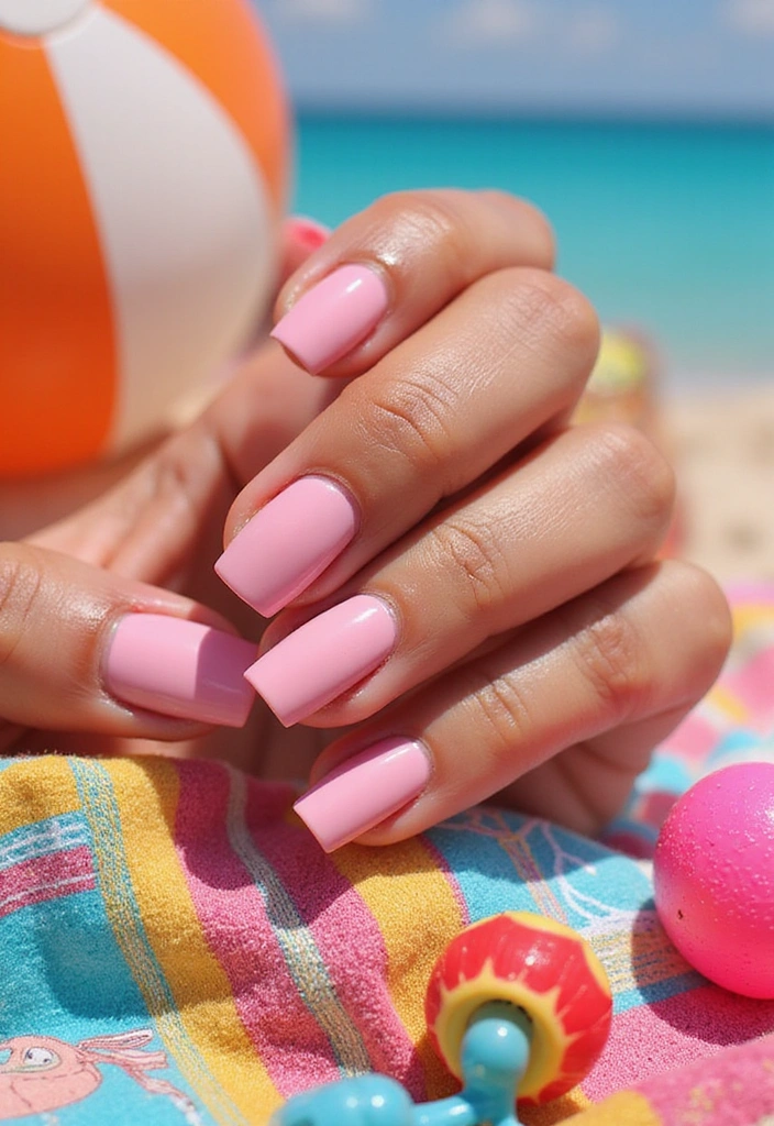 20 Eye-Catching Summer Nail Colors for 2025 That Will Turn Heads (You Won't Believe #12!) - 5. Bubblegum Pink