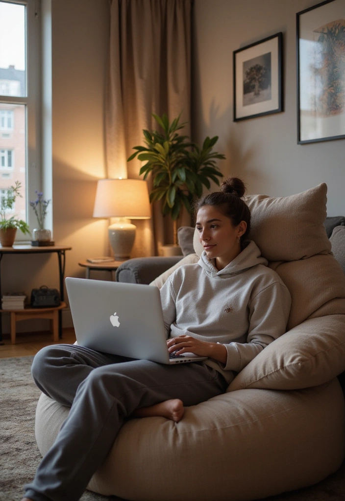 20 Comfy Work-from-Home Outfits That’ll Keep You Productive and Stylish! - 6. Comfy Hoodie and Joggers