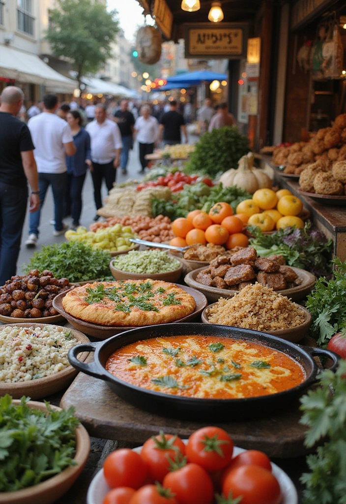 22 Food Travel Destinations That Will Make Your Taste Buds Dance (You’ll Crave #5!) - 16. Tel Aviv, Israel - A Fusion of Flavors