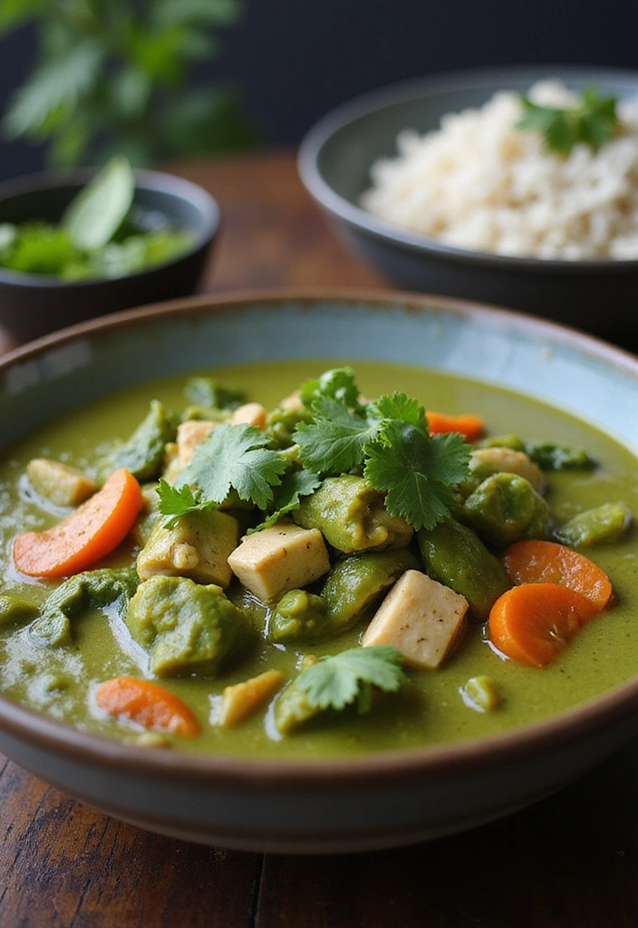 19 Easy International Dishes That Will Take Your Taste Buds on a World Tour! - 1. Thai Green Curry