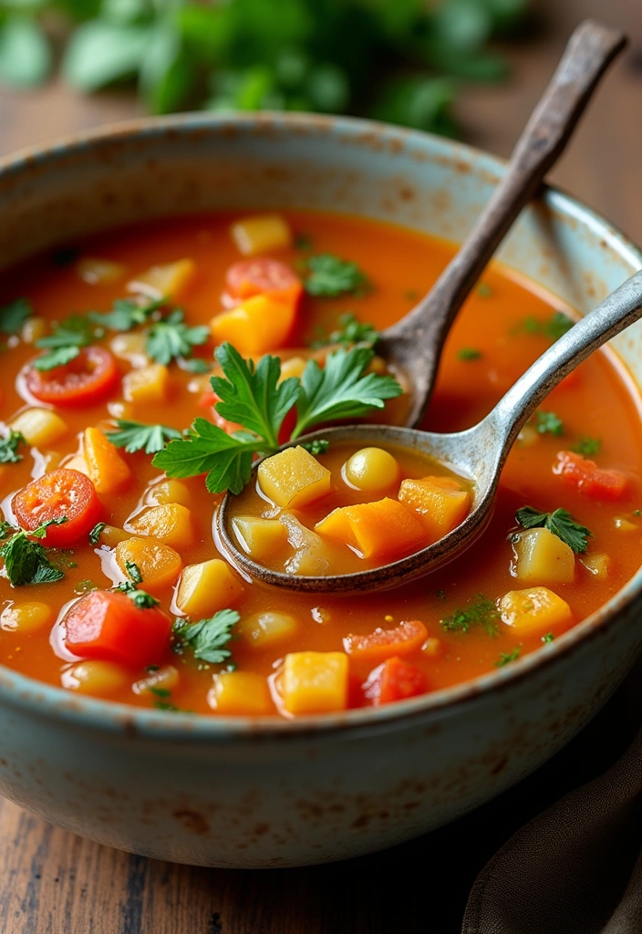 15 Healthy Meals You Can Prep in Under 30 Minutes (Your Taste Buds Will Thank You!) - 14. Vegetable Soup