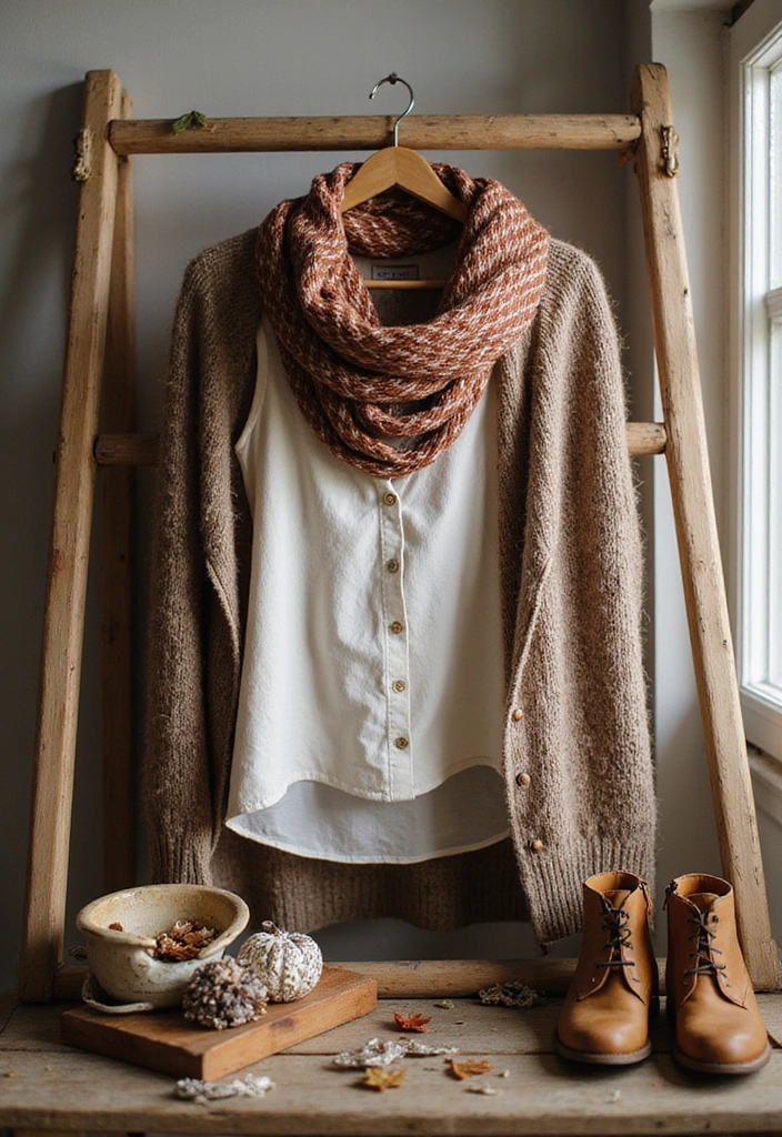 14 Weekend Outfits That'll Make You Feel Like You're on a Mini Vacation (You’ll Love #10!) - 14. Layered Outfits for Transitional Weather