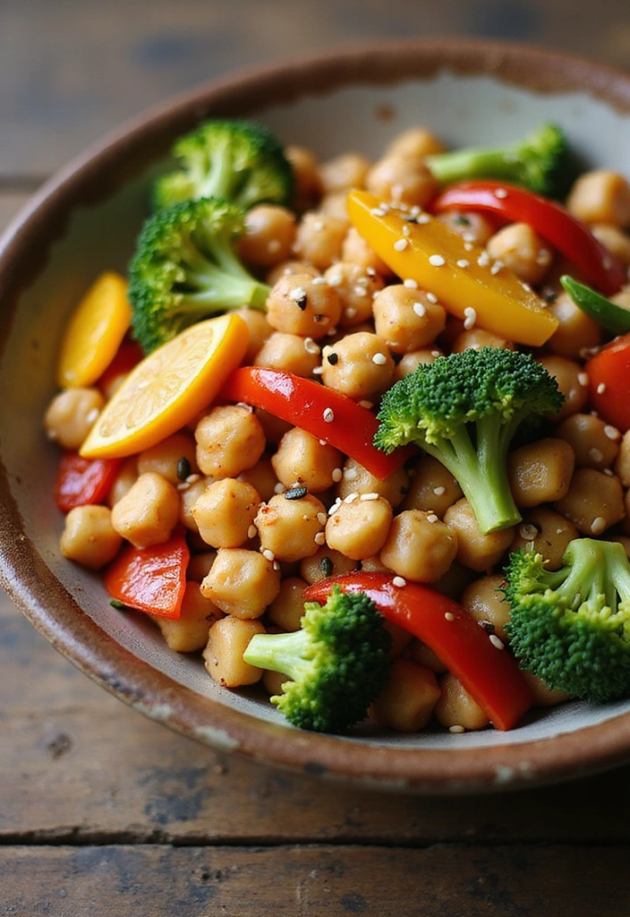 15 Healthy Meals You Can Prep in Under 30 Minutes (Your Taste Buds Will Thank You!) - 3. Chickpea Stir-fry
