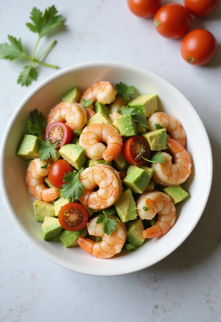 15 Insanely Easy Summer Meals That'll Keep You Cool and Refreshed! - 11. Simple Shrimp Salad