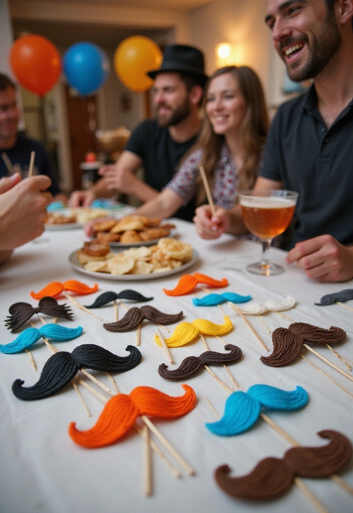25 Hilariously Unique White Elephant Gifts That'll Steal the Show (You'll Be Laughing at #12!) - 11. Fake Mustache Party Pack