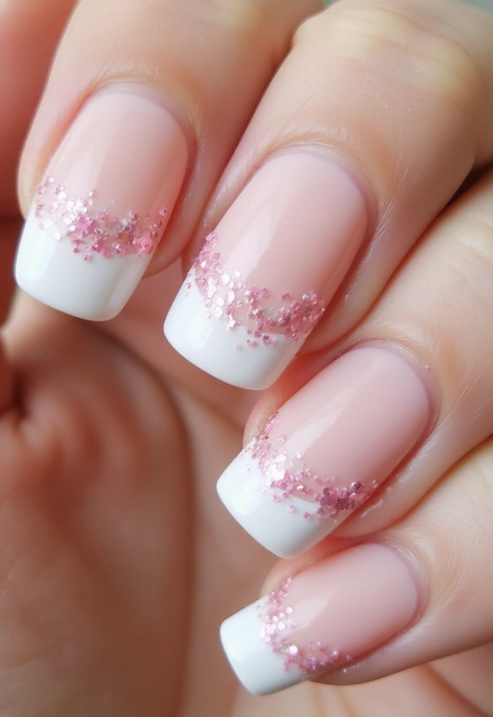 25 Gorgeous Seasonal French Nail Designs That Will Wow at Every Occasion! - 1. Spring Blossom French Tips