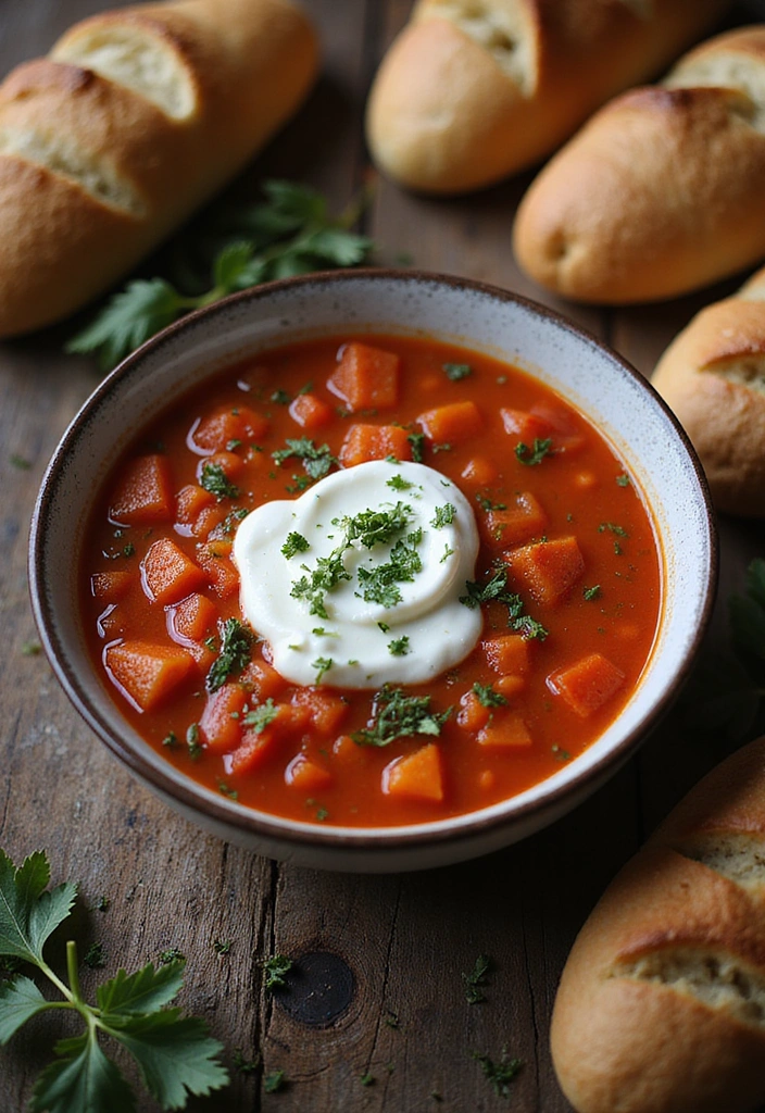 19 Easy International Dishes That Will Take Your Taste Buds on a World Tour! - 13. Russian Borscht