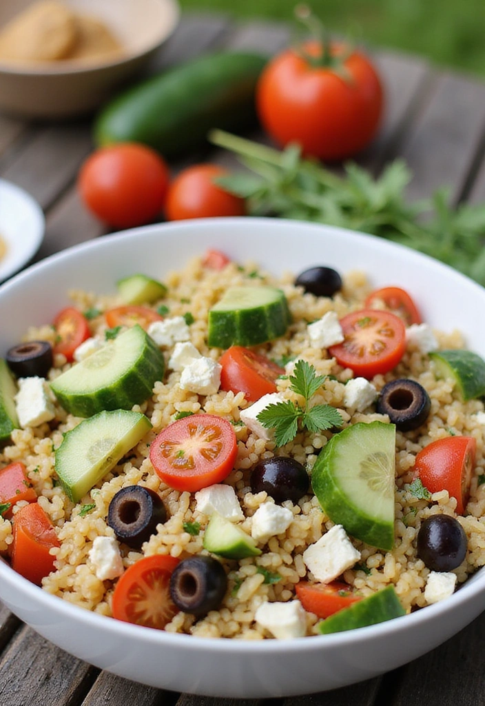 10 Summer Pasta Meals That Come Together in 20 Minutes or Less - 7. Mediterranean Orzo Salad