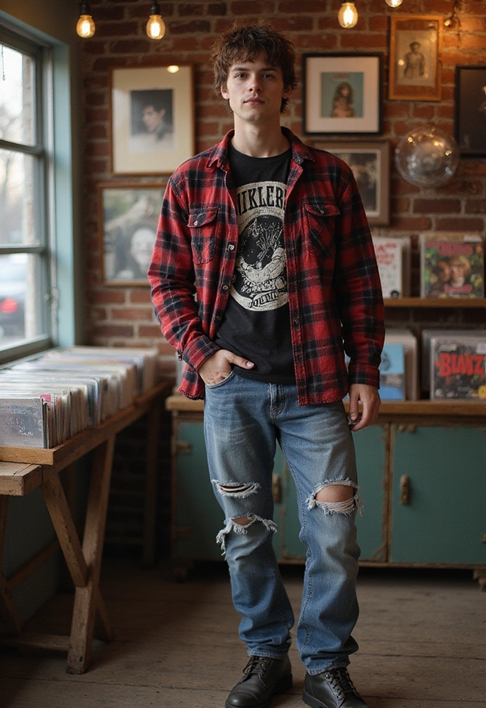 18 Vintage Styles That'll Bring Back the Best of the Past (You Won't Believe #4!) - 7. Grunge Style: The 90s Rebellion