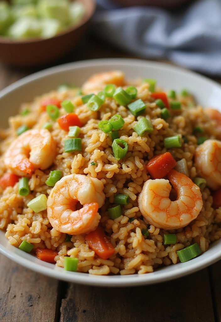 10 Quick and Easy Summer Seafood Dishes That Taste Like a Beach Vacation (Don’t Skip #2!) - 10. Easy Shrimp Fried Rice