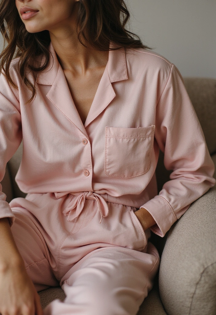 11 Stylish Pajama Sets That Make Lounging Look Luxurious (Get Ready for #4!) - 5. Loungewear Set with Joggers