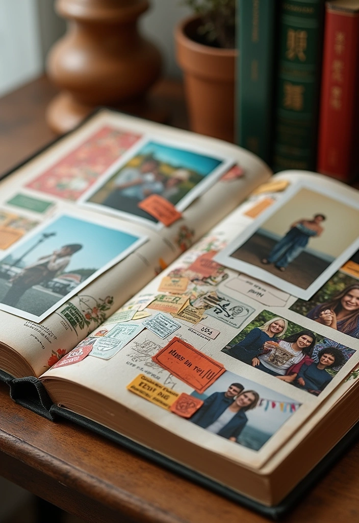 20 Unique Fader Day Gift Ideas That Will Leave Them Speechless! - 2. Memory Scrapbook