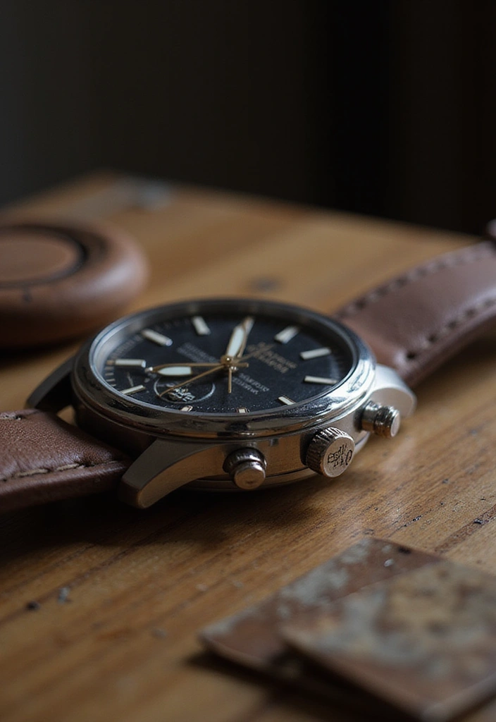 15 Unique Fader Day Gifts for Him That He'll Never Forget! - 1. Custom Engraved Watch