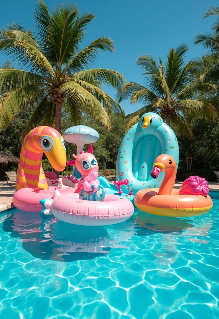 22 Summer Fashion Finds That Will Keep You Cool and Stylish (You Won't Believe #4!) - 18. Fun Pool Floats