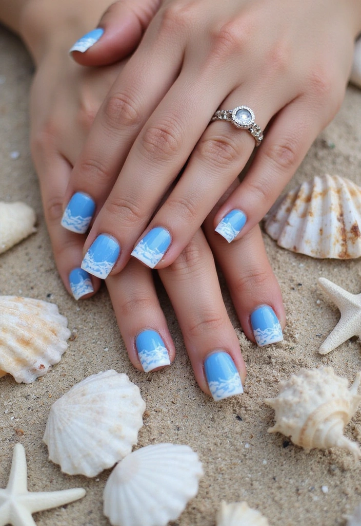 13 Pastel Summer Nails That Are Perfect for a Sweet, Dreamy Look! - 11. Ocean Breeze