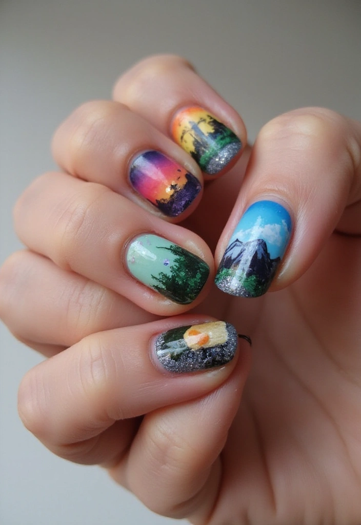 11 Nail Shapes That Will Dominate Summer Nails 2025 (You’ll Want #3!) - 10. Mountain