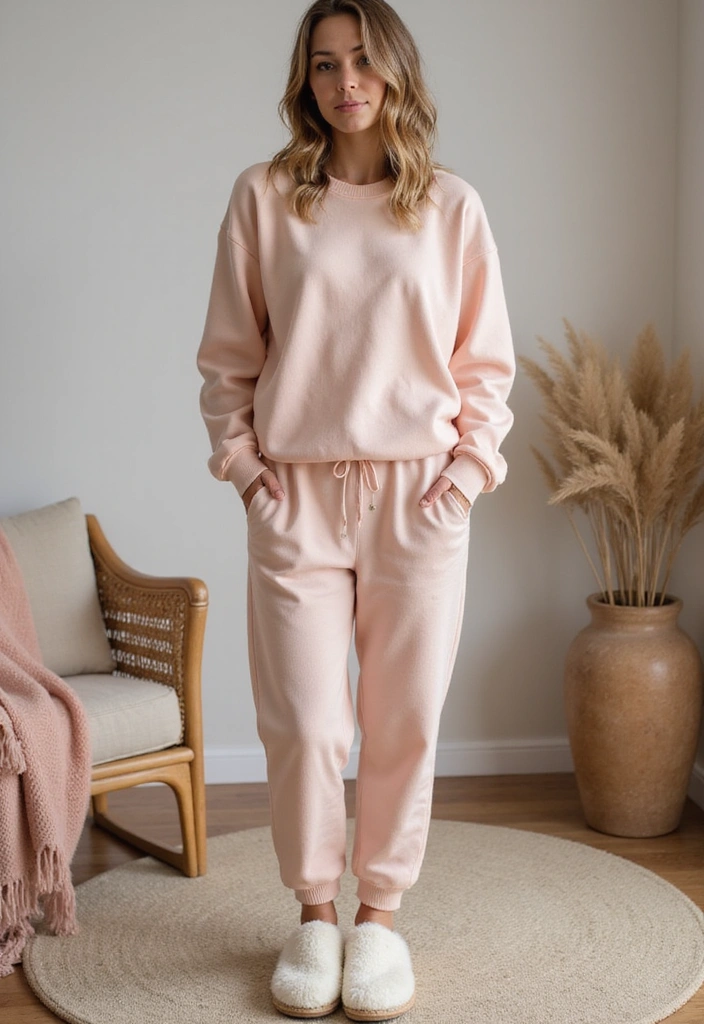 10 Ultimate Comfy Outfits That'll Make You Want to Stay Home All Day! - 1. The Classic Sweatshirt and Jogger Combo