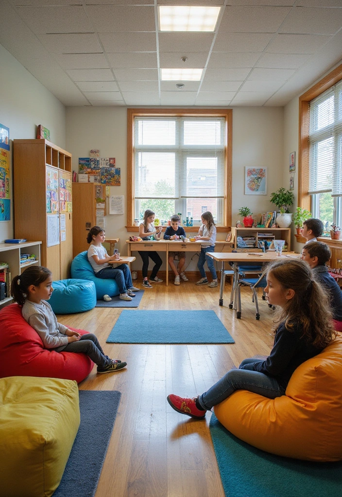 18 Classroom Management Strategies That'll Transform Your Teaching (Say Goodbye to Distractions!) - 5. Implement Flexible Seating