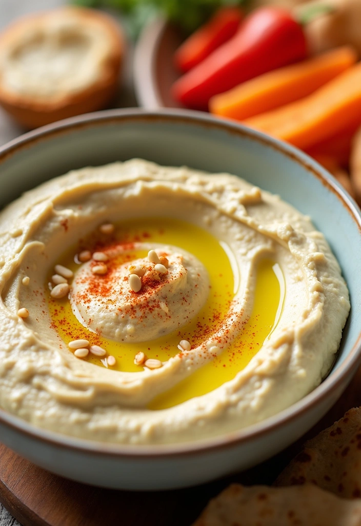 19 Easy International Dishes That Will Take Your Taste Buds on a World Tour! - 12. Lebanese Hummus