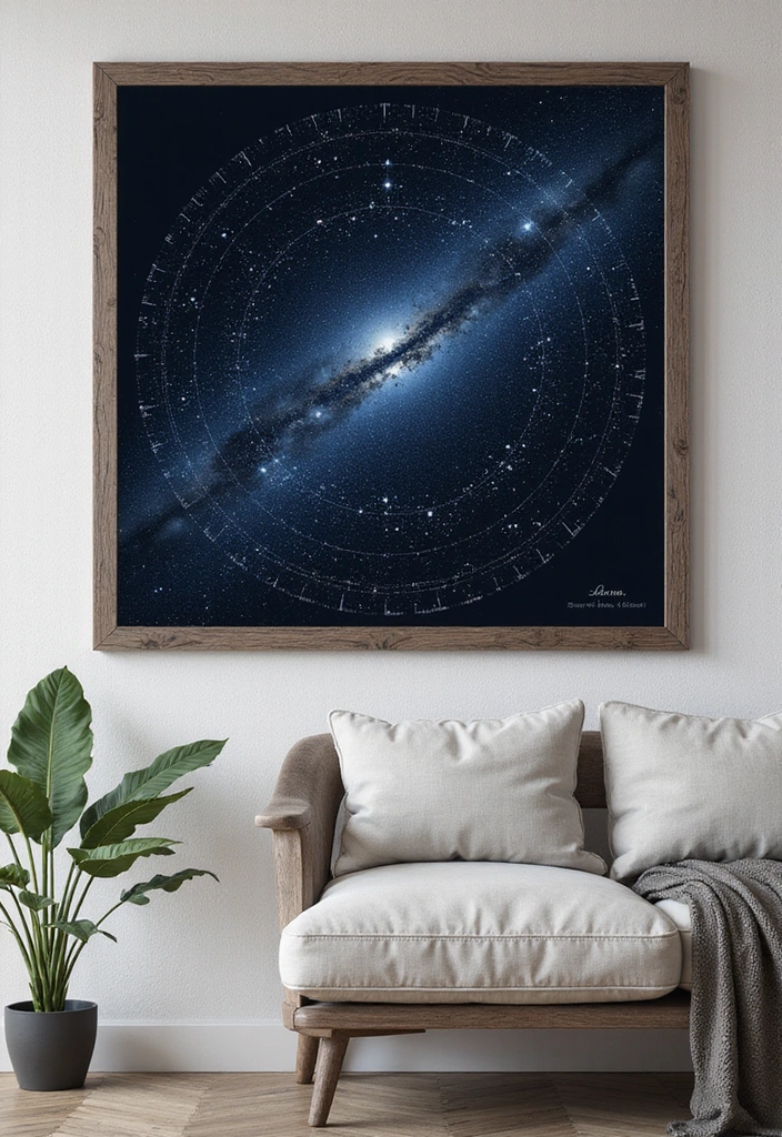 20 Unique Fader Day Gift Ideas That Will Leave Them Speechless! - 1. Customized Star Map