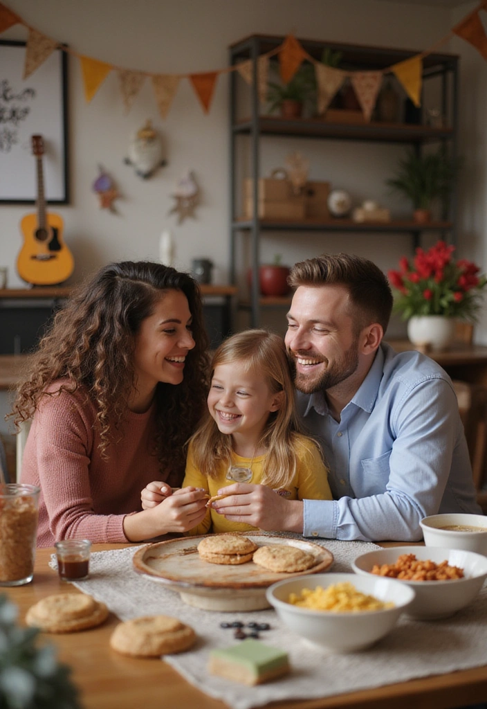 22 Essential Tips for Single Parents That Will Make Your Journey Easier (You’ll Thank Us for #11!) - 8. Create Family Traditions