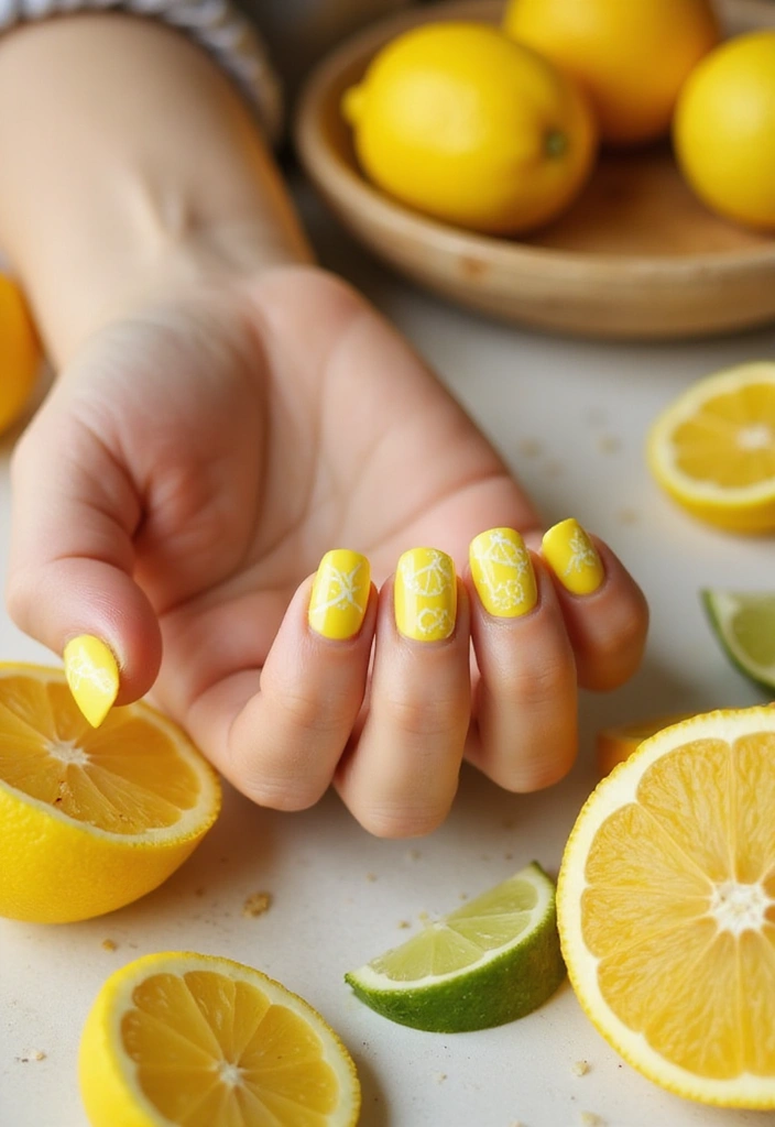 13 Pastel Summer Nails That Are Perfect for a Sweet, Dreamy Look! - 6. Soft Lemonade