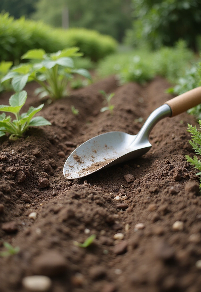 17 Genius Gardening Hacks That Will Change the Way You Grow (Tip #9 Will Blow Your Mind!) - 13. Use a Trowel to Create Perfect Rows