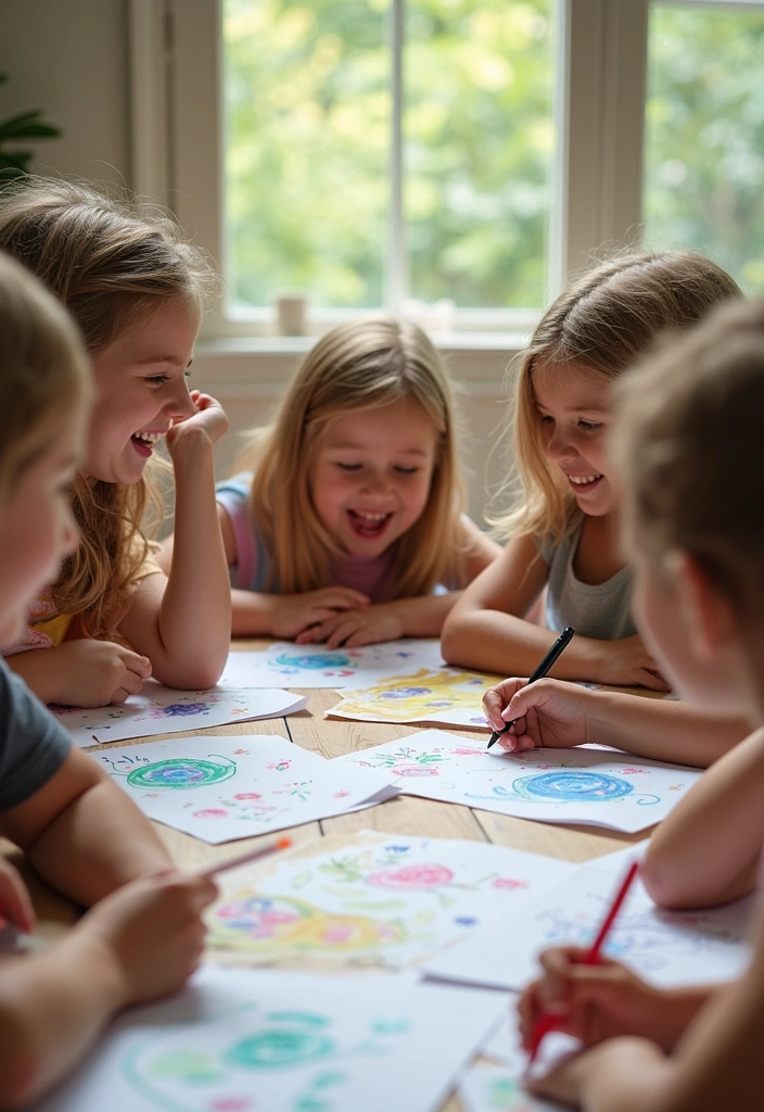 13 Fun Educational Games That Will Make Your Kids Love Learning (And You’ll Love #6!) - 12. Collaborative Story Writing