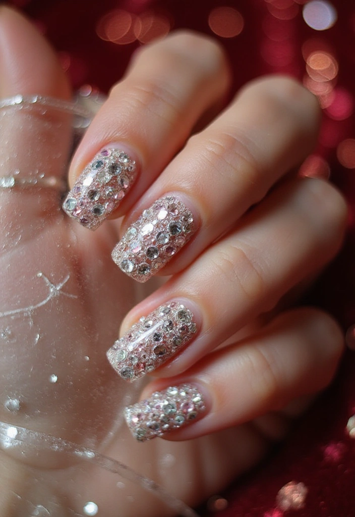 14 Luxury French Tip Nails That Will Make You Feel Like a Million Bucks (Don't Miss #9!) - 6. Jewel-Studded French Tips