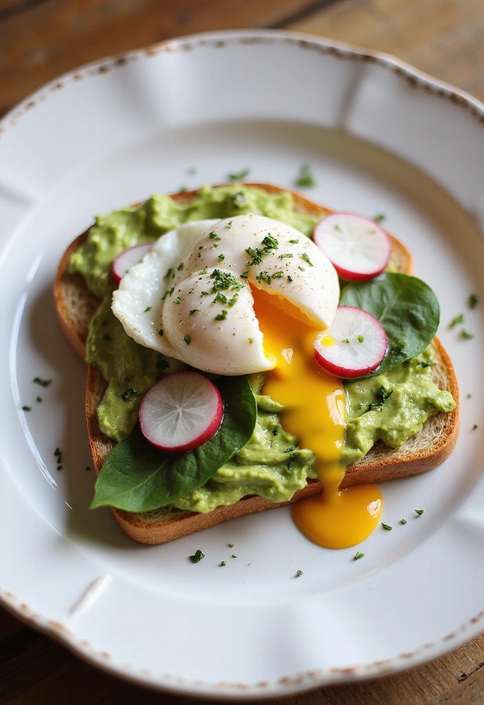 15 Healthy Meals You Can Prep in Under 30 Minutes (Your Taste Buds Will Thank You!) - 10. Avocado Toast with Poached Egg