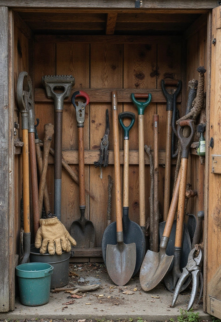 10 Simple Garden Maintenance Tips That Will Keep Your Greenery Thriving (You Can Thank Us Later!) - 9. Keep Tools in Shape
