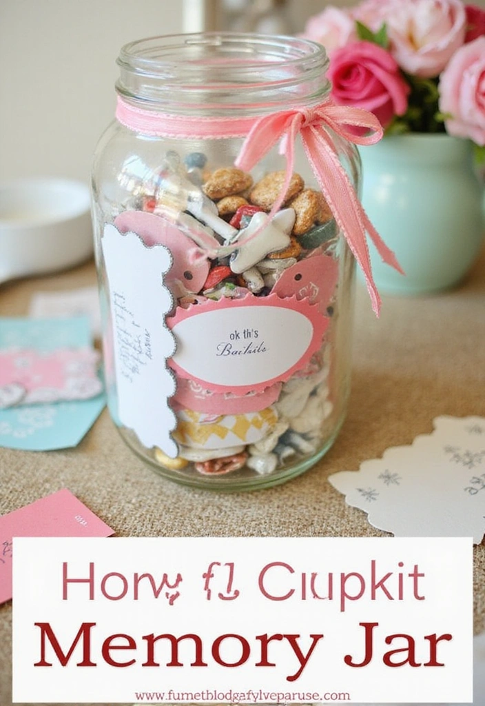 14 Unexpected Fader Day Surprises That Will Blow Their Mind! - 3. DIY Memory Jar