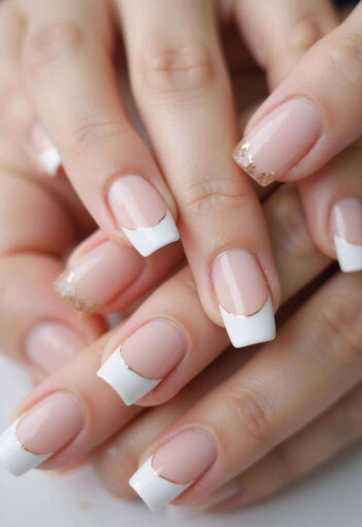 11 Nail Art Techniques to Perfect Your French Nails (You’ll Be a Pro After #5!) - 1. Classic White Tip