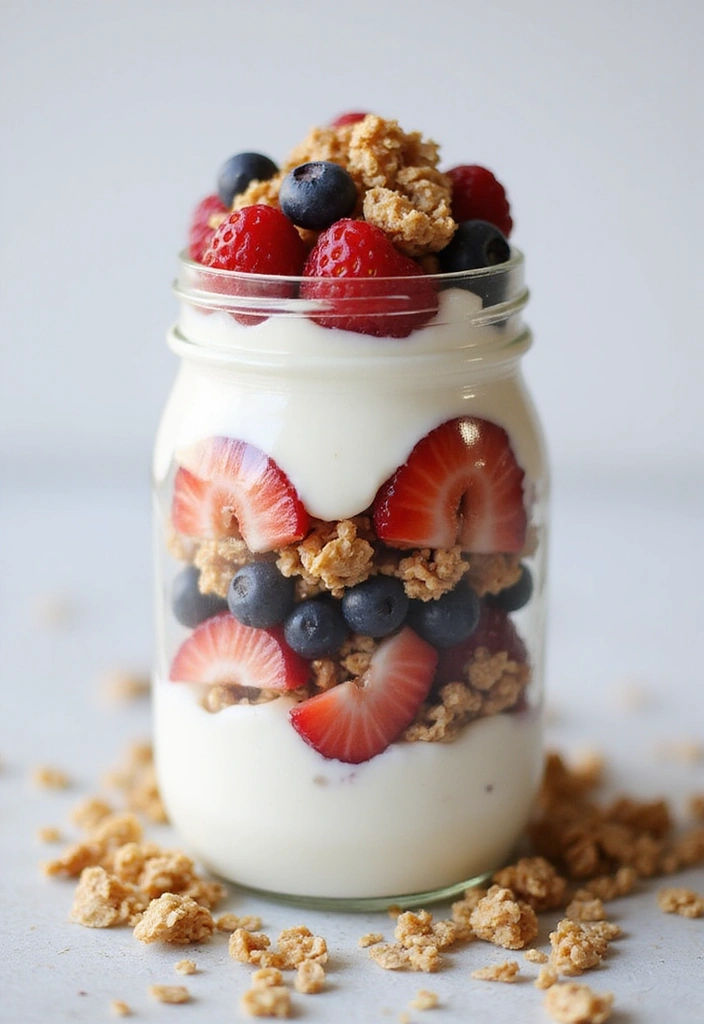 15 Healthy Meals You Can Prep in Under 30 Minutes (Your Taste Buds Will Thank You!) - 6. Greek Yogurt Parfait