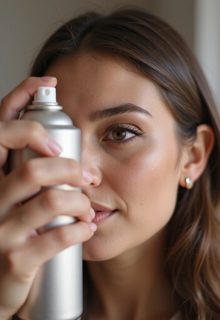 15 Genius Makeup Hacks That'll Transform Your Look in 5 Minutes! - 3. Hair Spray for Long-Lasting Eyeliner