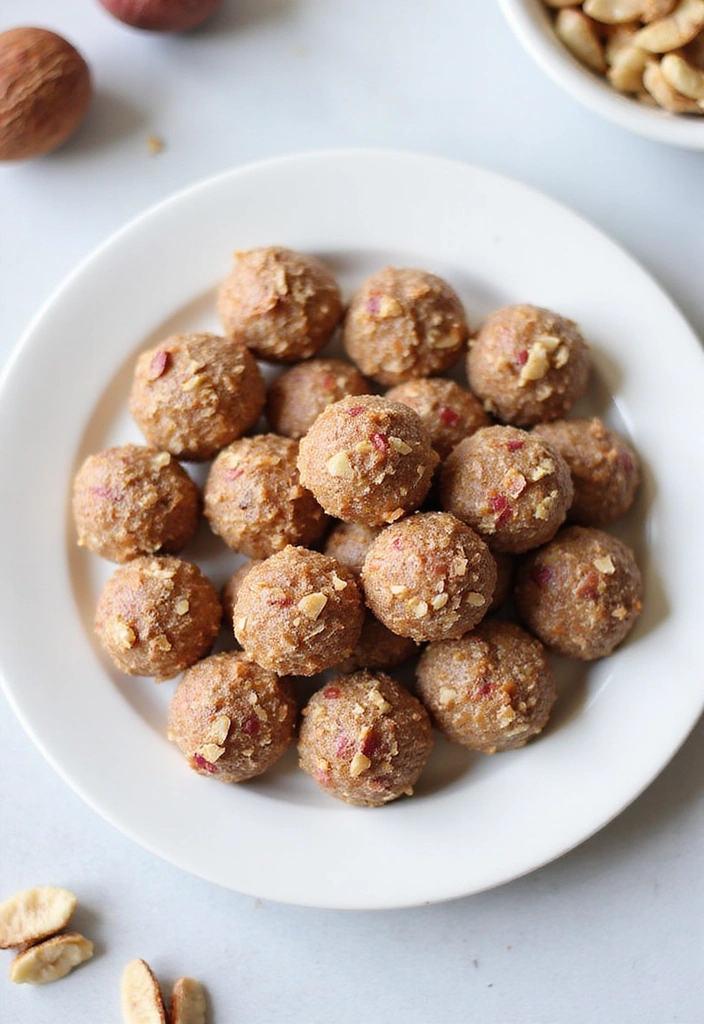 14 Delicious Vegan Rhubarb Recipes That'll Surprise Even the Meat Lovers! - 9. Rhubarb Energy Bites